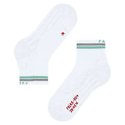 Falke RU4 Endurance Reflect Running Short Socks - White/Blue