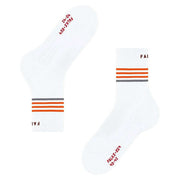 Falke RU4 Endurance Reflect Running Socks - White/Orange