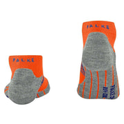 Falke RU4 Endurance Running Cool Short Socks - Orange Ray