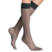 Falke Seidenglatt 15 Denier Knee High Tights - Graphite Grey