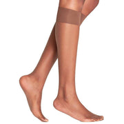 Falke Shelina 12 Denier Knee High Socks - Espresso Brown