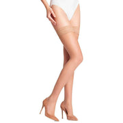 Falke Shelina 12 Denier Stay Up Stockings - Powder Beige