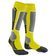 Falke SK2 Intermediate Skiing Knee-High Socks - Limelight Yellow