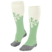 Falke SK2 Intermediate Skiing Knee High Socks - Quiet Green