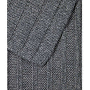 Falke Sporty Rib Cashmere Scarf - Dark Grey