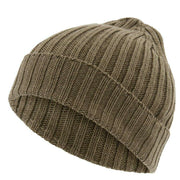 Falke Sporty Ribbed Beanie - Wood Mel Green