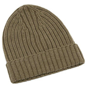 Falke Sporty Ribbed Beanie - Wood Mel Green