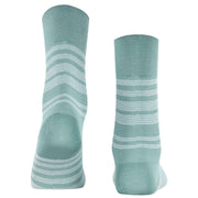 Falke Sunset Stripe Socks - Light Jade Green