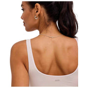 Falke Timeless Cotton Tank Brief Bodysuit - Pearl White