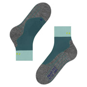 Falke TK2 Explore Trekking Cool Short Socks - Amazonia Blue