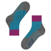 Falke TK2 Explore Trekking Cool Short Socks - Poolside Blue