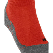 Falke TK5 Hiking Trekking Short Socks - Electric Orange