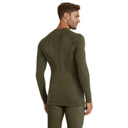 Falke Wool Tech Long Sleeve Shirt - Olive Green