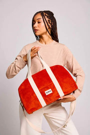 Hindbag Charlie Bowling Bag - Velvet Brick Orange