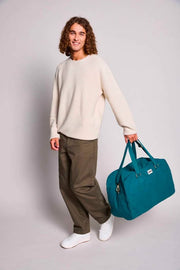 Hindbag Yves Large Travel Bag - Peacock Blue