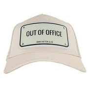 john-hatter-out-of-office-aluminium-trucker-cap---off-white-33625134