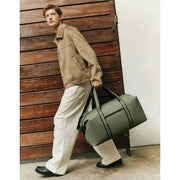 Gaston Luga Dash Large Weekender Bag - Olive Green