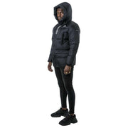Helvetica Mountain Pioneers Capri 3 Hooded Parka Jacket - Black