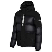 Helvetica Mountain Pioneers Queyras Hodded Down Jacket - Black