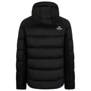 Helvetica Mountain Pioneers Sniper Hooded Down Jacket - Black