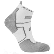 Hilly Twin Skin Socklets - White/Grey Marl