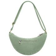Hindbag Andrea Half Moon Bag - Velvet Mint Green