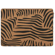 Hindbag Ava Medium 15inch Laptop Case - Cinnamon Zebra Brown