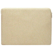 Hindbag Ava Medium Weave 15inch Laptop Case - Nude Beige
