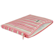 Hindbag Ava Small 13inch Laptop Case - Red/Pink Stripes