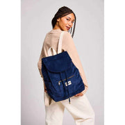 Hindbag Eliot Backpack - Velvet Navy Blue