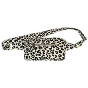 Hindbag Harry Rectangle Bum Bag - Leopard Off White
