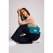 Hindbag Harry Rectangle Bum Bag - Peacock Blue