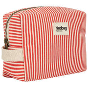 Hindbag Leon Toiletry Bag - Red Stripes