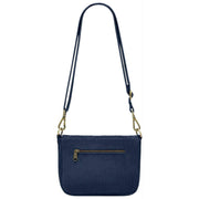 Hindbag Margault Shoulder Bag - Velvet Navy Blue