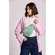 Hindbag Olivia Bum Bag - Green Stripes
