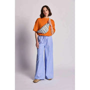 Hindbag Olivia Bum Bag - Orange/Blue Stripes