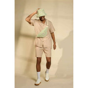 Hindbag Olivia Terry Bum Bag - Almond Green