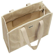 Hindbag Oscar Woven Tote Bag - Nude Beige