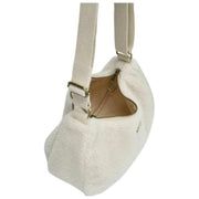 Hindbag Rosa Large Teddy Shoulder Bag - Arctic White