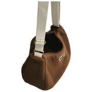 Hindbag Rosa Large Teddy Shoulder Bag - Brown