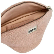 Hindbag Sasha Large Teddy Bum Bag - Powder Pink