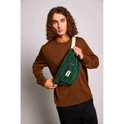 Hindbag Sofia XL Bum Bag - Velvet Pine Green