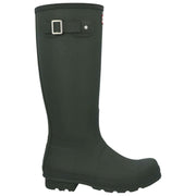 Hunter Original Tall Tartan Lined Boots - Dark Olive