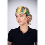 Jessica Russell Flint Gemini Silk Eye Mask - Yellow/White