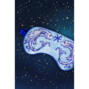 Jessica Russell Flint Pisces Silk Eye Mask - Blue/White