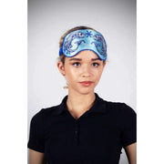 Jessica Russell Flint Pisces Silk Eye Mask - Blue/White