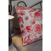 Jessica Russell Flint Shells Silk Pillowcase - Red/Pink