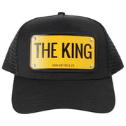 John Hatter The King Aluminium Trucker Hat - Black/Yellow