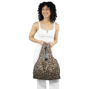 Kind Bag London Medium Reusable Bag - Leopard Brown