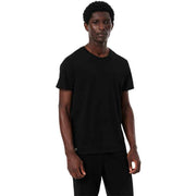 Lacoste Regular Fit Crew Neck 3 Pack T-Shirts - Black